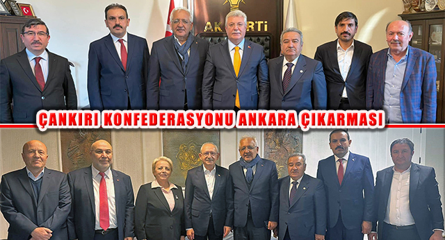 Çankırı Konfederasyonu Ankara’da Bir Dizi Üst Düzey Ziyaret Gerçekleştirdi