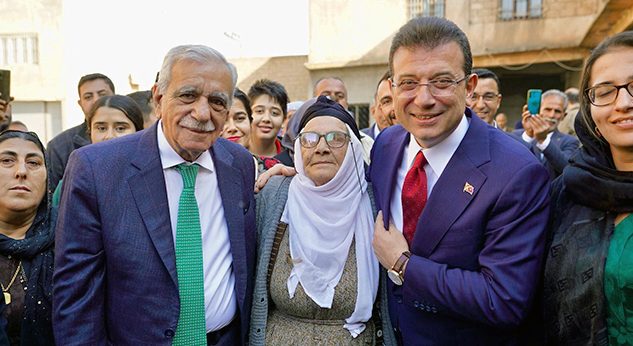 TBB Başkanı Ekrem İmamoğlu, Mardin’de Ahmet Türk’ü Ziyaret Etti