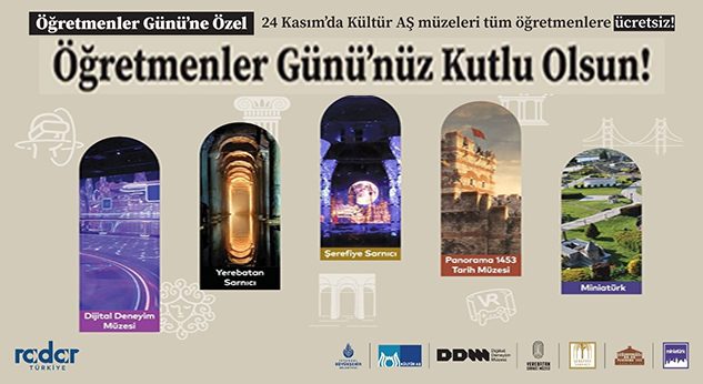 İBB’den Öğretmenlere Özel İndirimler, Müzeler Ücretsiz