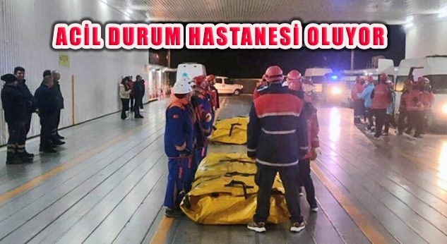 İDO Arabalı Feribotları  Acil Durumlarda Hastaneye Dönüşüyor!