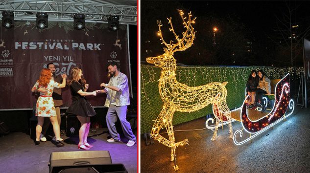 Ataşehir’de Yılbaşı Coşkusu “Ataşehir Festival Park”ta Başladı