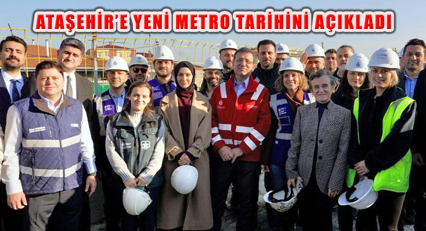 Ataşehir’den Geçecek Metro Hattı 2025 Sonunda Hizmete Alınacak