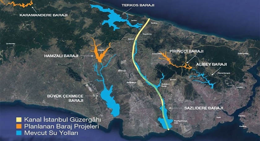 İBB İtiraz Etti, Kanal İstanbul Projesi’ne Yargı Freni