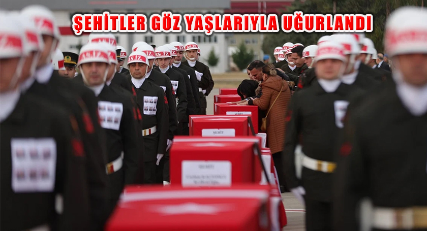 Helikopter Kazası Şehitlerinin Cenazeleri Memleketlerine Uğurlandı!