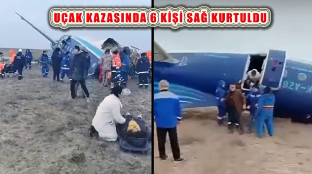 Azerbaycan Hava Yolları AZAL Uçağı Kazakistan’da Düştü