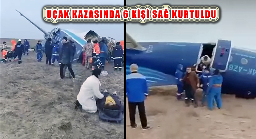 Azerbaycan Hava Yolları AZAL Uçağı Kazakistan’da Düştü