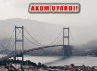 AKOM İstanbul İçin soğuk ve yağış Uyarısı Yaptı