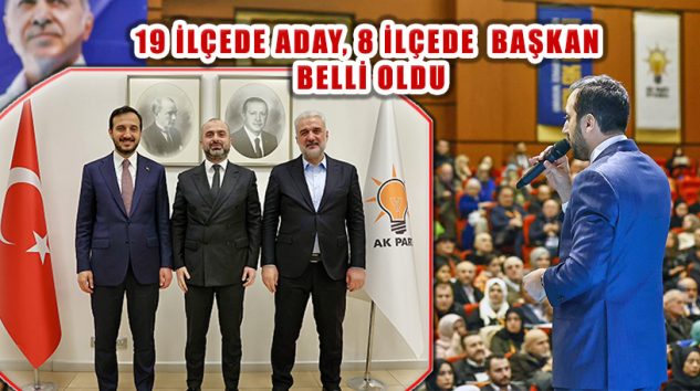 AK Parti İstanbul19 İlçe Başkan Adayı Açıklandı