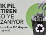 Ataşehirliler Atık Pil Toplayıp Hediye Kazanıyor