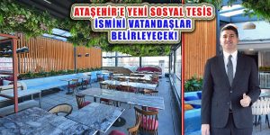 Ataşehir’e Yeni Sosyal Tesis İsmi Vatandaşlardan