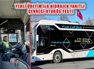 İETT’den Yerli Üretim Hidrojenli Otobüs Testi