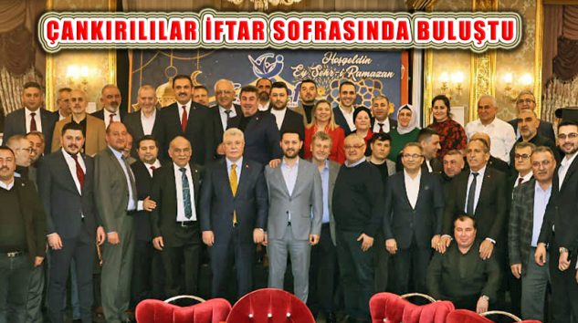 Çankırılılar ÇANDEF İftar Programında Buluştu