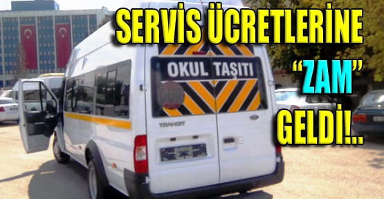 İstanbul’da Okul Servislerine Zam Geldi